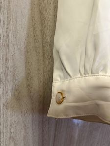 Vintage Embroidered With Pearl Buttons Shirt❤️