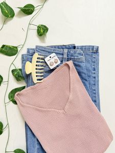 Knitted Top Full Sleeves