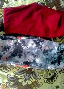 Combo Of 2 Casual Pants For Girls