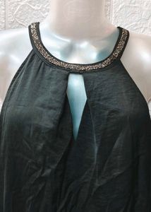 Size34/36 🎁Buy 2 Get 1 Free 🎁Gray Halter Dress
