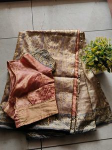 Elegant Silk Saree with Blouse
