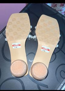 Metro Pearl Embellished Heels