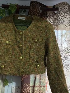 Vintage Style Cropped Jacket