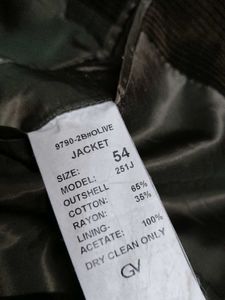 Giovani Men Brown Corduroy Jacket