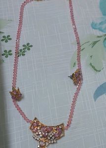 Genuine Austrian Swarowski necklace earrings