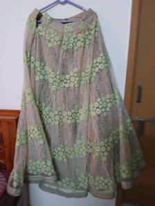 Skirt+CropTop+Dupatta