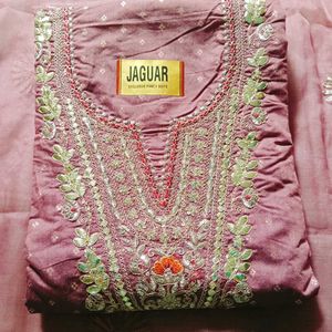 Party Wear Unstitched Suit