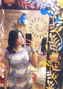 Camouflage Print Dress