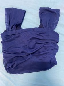 Chic Ruched Crop Top