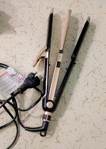 The Brand New Vega 3 In One Hair Styling Machine Roler, Starainghtner And Curler
