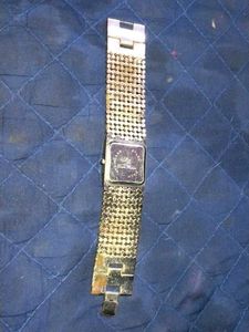 Beaded Rhinestone Watch