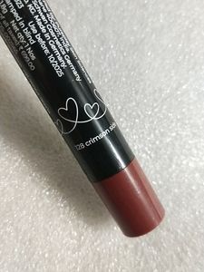 Plum Lip Crayon -crimson Side