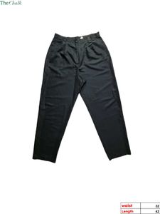 Classic Tapered Trousers – Midnight Black
