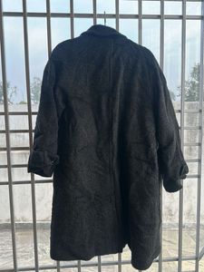 Elegant Wool Blend Overcoat
