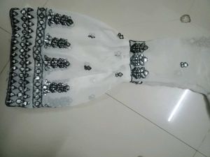 White Embellished Top