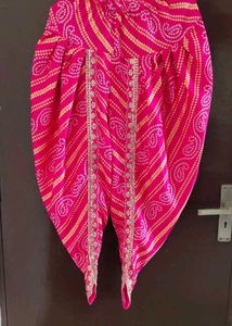 New Unused PureChinnon ReshamWork Dhoti Suit