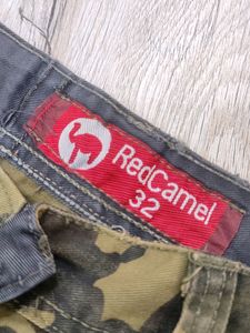 Army Colour Cargo Jeans (Waist 32) (E.89)