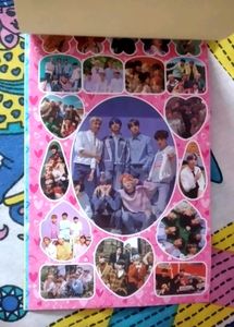 BTS STICKER BOOK