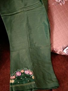 Pakistani Style Kurta Pent Dupatta 💚 Green