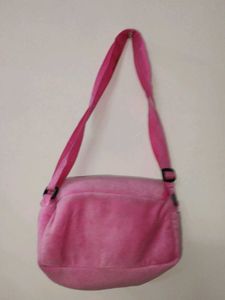 Pink &#39;Rose&#39; Shoulder Bag
