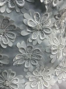 White Floral Party Dress