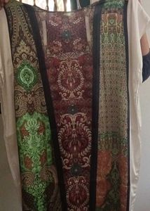 Floral Print Kaftan