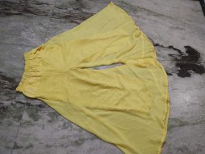 Yellow Kurta Palazzo Set