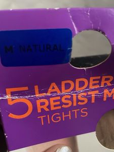 Ladder Resist Matte Tights - Size S
