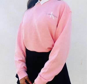 Calvin Klein Jeans Pink Sweatshirt