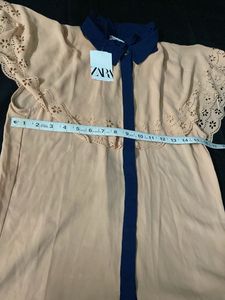 Zara Lace Detail Top