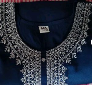 Sea green Kurti Set For Women