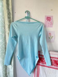 boat neck or off-shoulder top