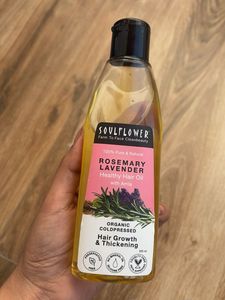 Soulflower Rosemary Lavender Hair Oil