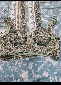 🔥Blue Lehenga Choli Set❤️