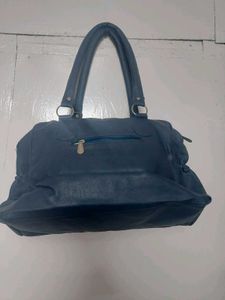 Blue Shoulder Bag
