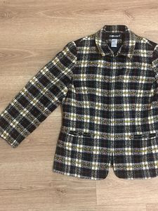Vintage Plaid Blazer