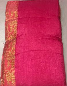 Elegant Red Saree