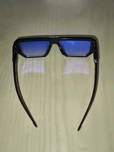 Retro Blue Lens Sunglasses