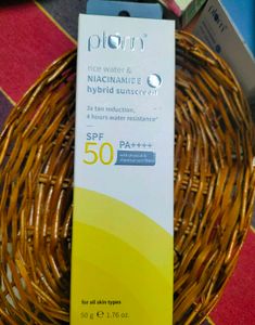 Plum Rice Water Sunscreen SPF 50