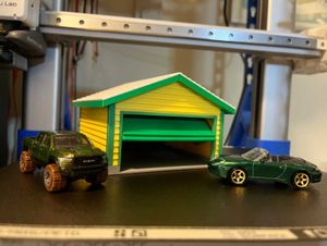 Miniature Garage Diorama for 1/64 hotwheels