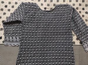 Black Embroidery Kurti.