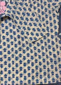 Floral Print Kurta