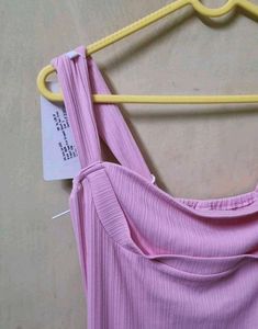 Pink Strapped Dress