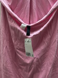 Pink halter dress
