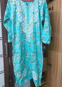 New Chikankari Kurti