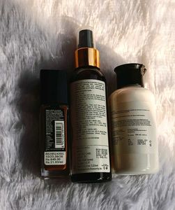Face Wash, Toner And Foundation Combo
