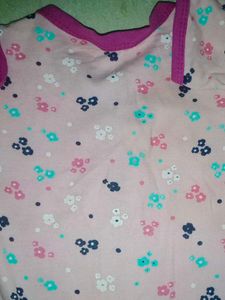 Cute Floral Baby Top