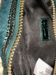 Kendall &amp; Kylie Green Fuzzy Belt Bag
