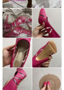 Tiesta Hot Pink Brand New Heels