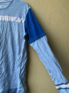 Blue Long Sleeve T-Shirt